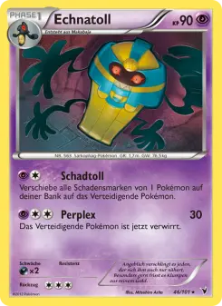 Pokémon-Karte Echnatoll 046/101