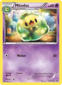 Pokémon-Karte Mitodos 051/101