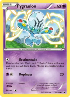 Pokémon-Karte Pygraulon 055/101