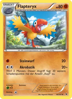 Pokémon-Karte Flapteryx 066/101