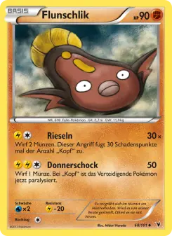Pokémon-Karte Flunschlik 068/101