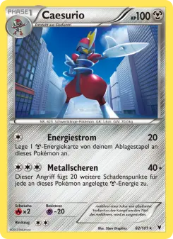 Pokémon-Karte Caesurio 082/101