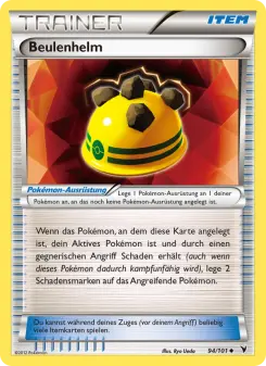 Pokémon-Karte Beulenhelm 094/101