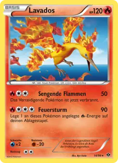 Pokémon-Karte Lavados 014/099