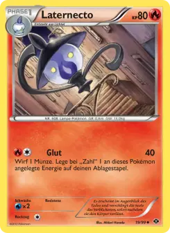Pokémon-Karte Laternecto 019/099