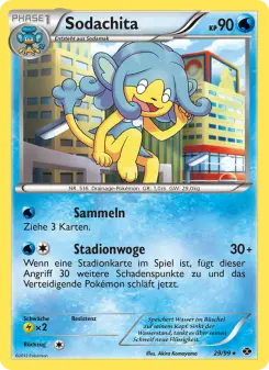 Pokémon-Karte Sodachita 029/099