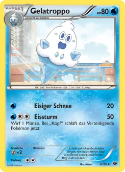 Pokémon-Karte Gelatroppo 032/099