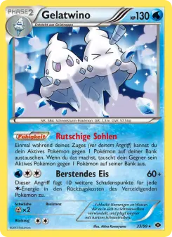 Pokémon-Karte Gelatwino 033/099