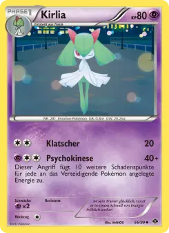 Pokémon-Karte Kirlia 056/099