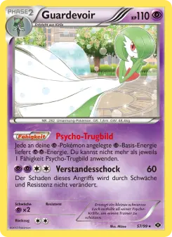 Pokémon-Karte Guardevoir 057/099