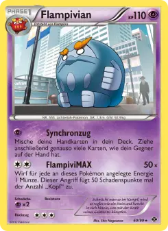 Pokémon-Karte Flampivian 060/099