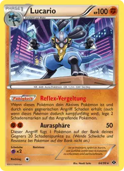 Pokémon-Karte Lucario 064/099