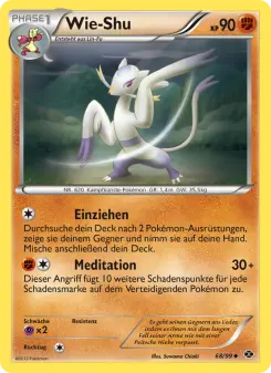 Pokémon-Karte Wie-Shu 068/099