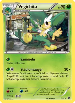Pokémon-Karte Vegichita 007/099
