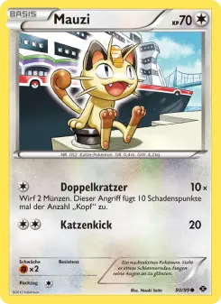 Pokémon-Karte Mauzi 080/099