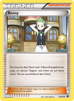 Pokémon-Karte Benny 086/099