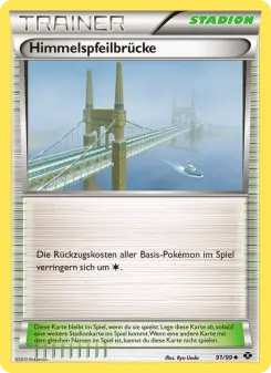 Pokémon-Karte Himmelspfeilbrücke 091/099
