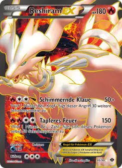 Pokémon-Karte Reshiram-EX 095/099