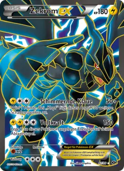 Pokémon-Karte Zekrom-EX 097/099
