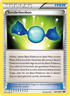 Pokémon-Karte Sonderbonbon 100/108