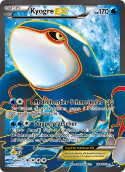 Pokémon-Karte Kyogre-EX 104/108