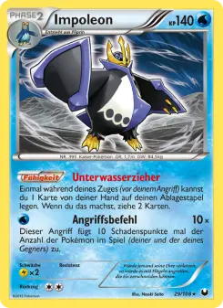 Pokémon-Karte Impoleon 029/108