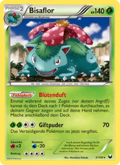 Pokémon-Karte Bisaflor 003/108
