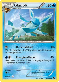 Pokémon-Karte Glaziola 030/108