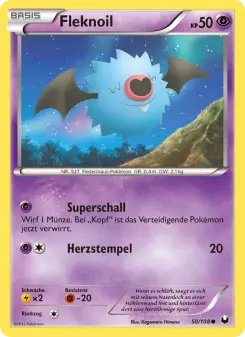 Pokémon-Karte Fleknoil 050/108