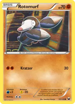 Pokémon-Karte Rotomurf 055/108