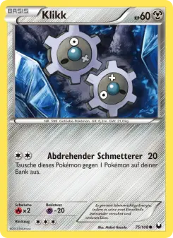 Pokémon-Karte Klikk 075/108