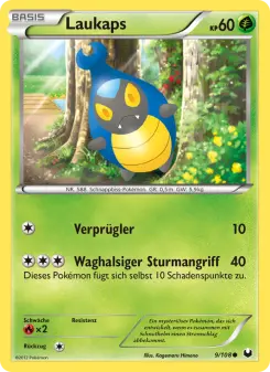 Pokémon-Karte Laukaps 009/108