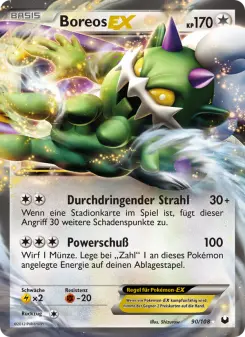 Pokémon-Karte Boreos-EX 090/108