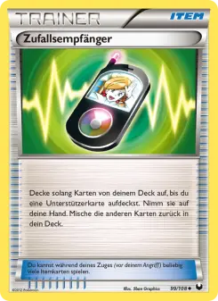 Pokémon-Karte Zufallsempfänger 099/108