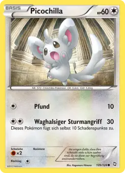 Pokémon-Karte Picochilla 109/124