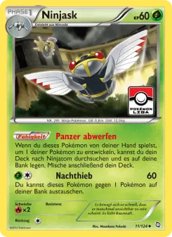 Pokémon-Karte Ninjask 011/124