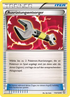 Pokémon-Karte Ausrüstungsentsorger 116/124