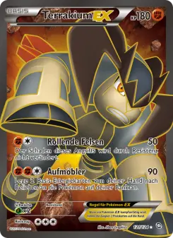 Pokémon-Karte Terrakium-EX 121/124