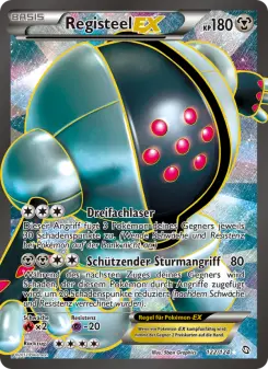 Pokémon-Karte Registeel-EX 122/124