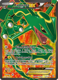 Pokémon-Karte Rayquaza-EX 123/124