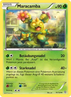 Pokémon-Karte Maracamba 016/124