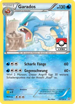 Pokémon-Karte Garados 024/124