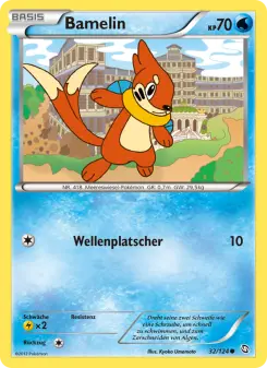 Pokémon-Karte Bamelin 032/124