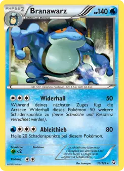 Pokémon-Karte Branawarz 036/124