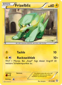 Pokémon-Karte Frizelbliz 041/124