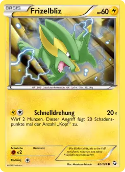 Pokémon-Karte Frizelbliz 042/124