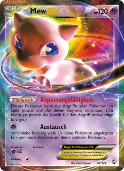 Pokémon-Karte Mew-EX 046/124