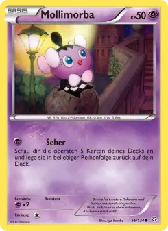 Pokémon-Karte Mollimorba 055/124