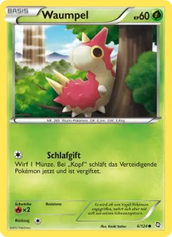 Pokémon-Karte Waumpel 006/124