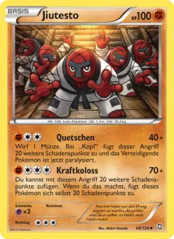 Pokémon-Karte Jiutesto 068/124